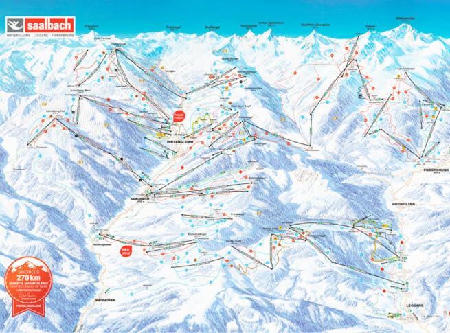 Appartements Living Saalbach Екстериор снимка